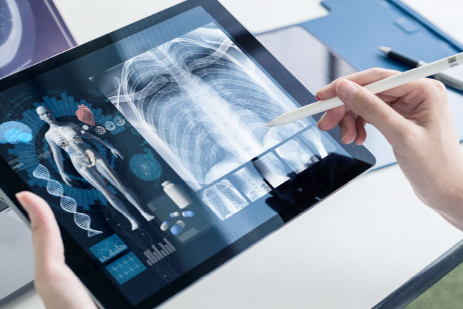 Digital techology in handheld device