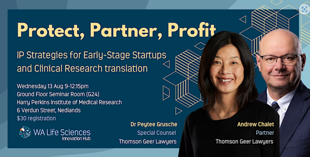 Protect, Partner, Profit IP Strategies for Early-Stage Startups and Clinical Research translation