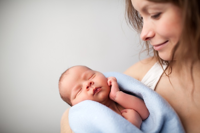Mother and baby